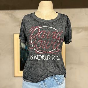 David Bowie 1978 World Tour tee